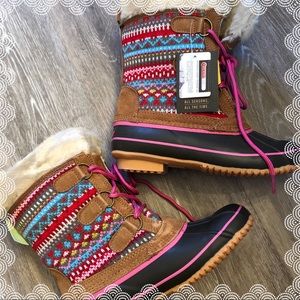 Girl’s Khombu Winter Fur boots